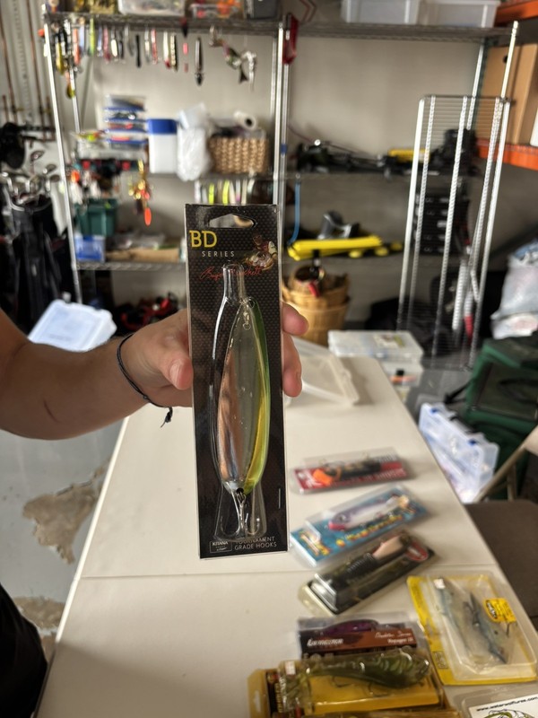 Duckett Series Flutter Spoon Fishing Lure Metal Jig Freshwater Bass Bait