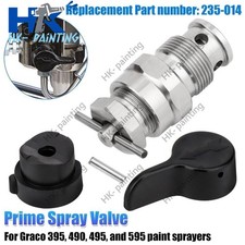 235014 Aftermarket Airless Prime Spray Valve Drain For Graco 390 395 490 495 595
