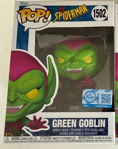 Funko Pop! Marvel Spider-Man Green Goblin #1502 Green Purple Action Vinyl Figure