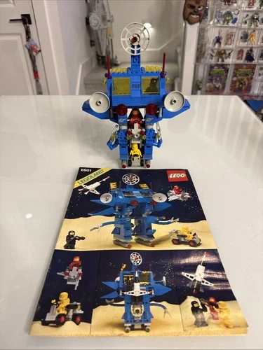 Vtg LEGO LEGOLAND: Robot Command Center (6951) Complete With Instructions 1984
