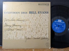 Everybody Digs Bill Evans Trio 1959 Riverside OG Mono Philly Joe Jones Sam Jones