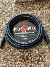 Pig Hog PHM20 20 ft Tour‑Grade 8 mm XLR Mic Cable, Kink‑Resistant Jacket New!