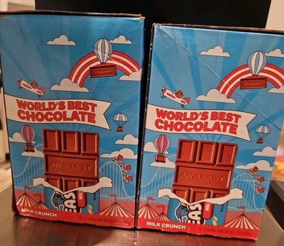 20!   Mr Beast MILK CRUNCH KING SIZE Candy Bars 2.1 Oz Each  