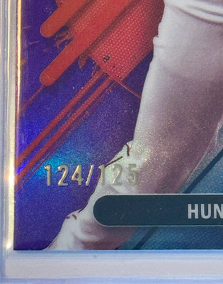 2025 Topps Finest - Rare Hunter Greene #258 Purple Refractor /125