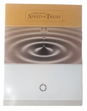 Franklin Covey Leading at the Speed of Trust DVD Book Kit