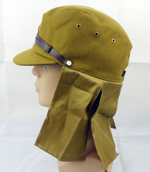 WWII Japanese army Field cap hat with neck flaps Size XL-A20220 | eBay