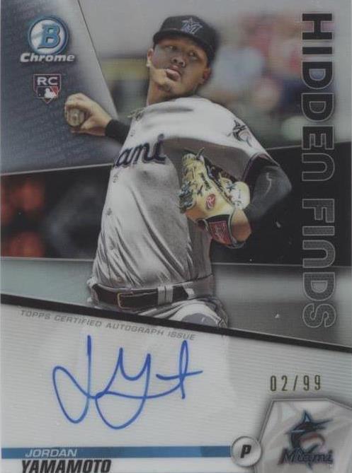 2020 Bowman - Jordan Yamamoto #HFA-JY - 1 of 1