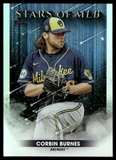 2022 Topps #SMLB-59 Corbin Burnes Stars of MLB Milwaukee Brewers