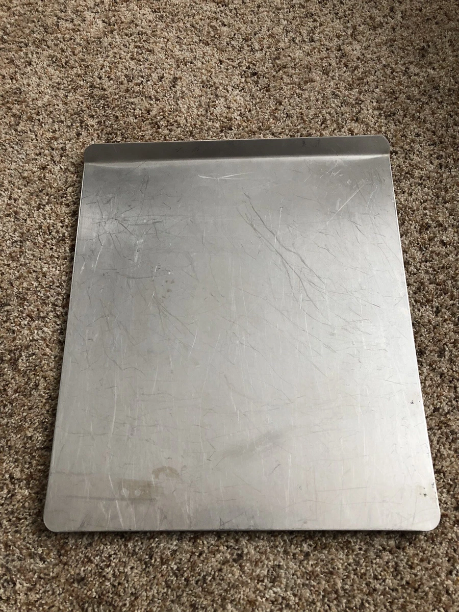 VER NICE - Insulated Cookie Sheet Aluminum One Edge 14x16 Large Air Bake USA