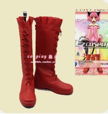 Tokyo Mew Mew Ichigo Transfiguration Momomiya Cosplay Shoes Boots Cos Shoes