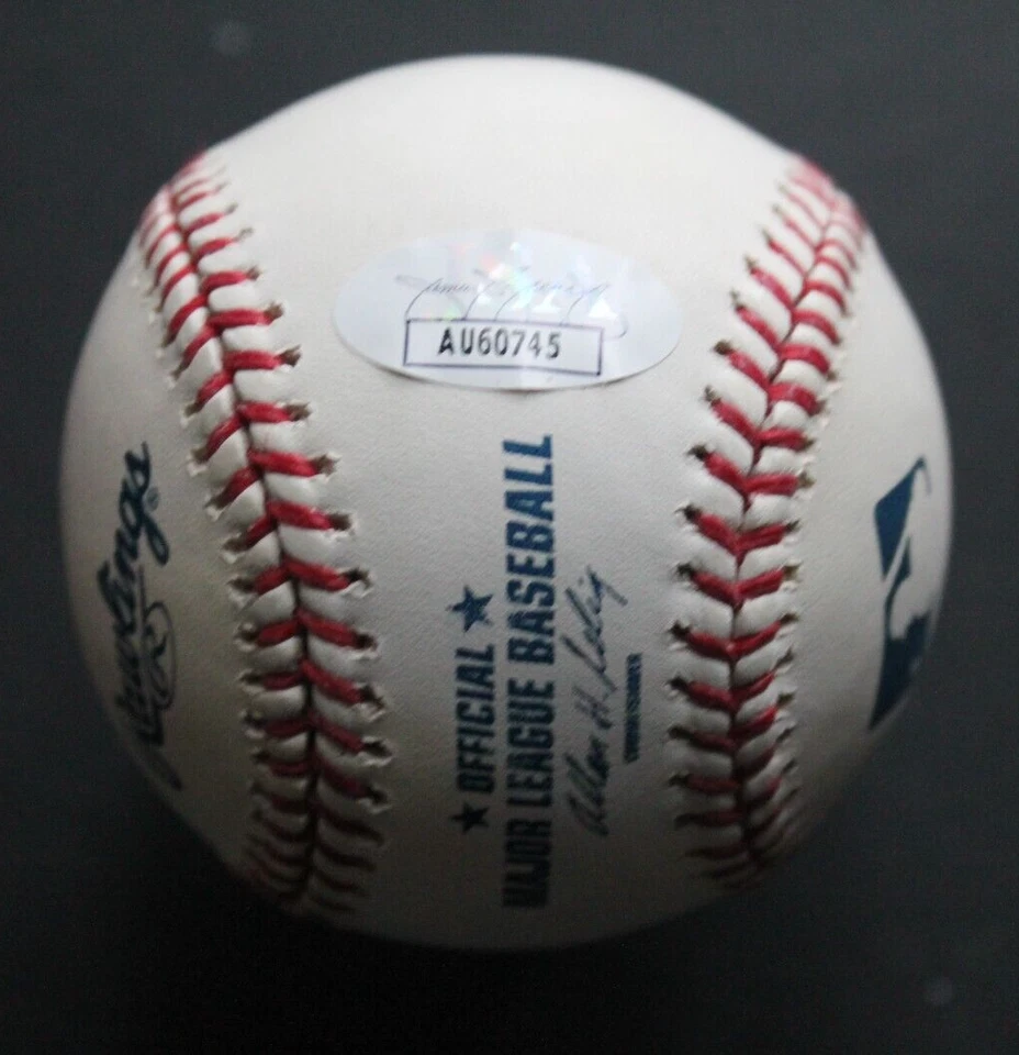 Fergie Jenkins HOF '91 Cubs Rangers Autographed MLB Signed Baseball JSA COA - Image 2 of 4