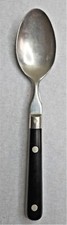 WF Washington Forge MARDI GRAS WILLIAMSBURG BLACK Stainless Steel DINNER SPOON