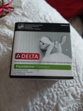 Delta Foundations FND35-PC Double Multi-Purpose Hook in Chrome