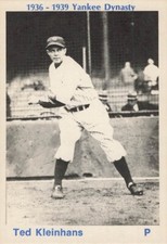 TED KLEIHANS 1974 TCMA 1936-39 YANKEE DYNASTY