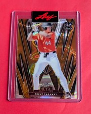 🔥Trent Caraway RC (1/1) -2024 Leaf Metal Gold Lava Pre-Production Proof