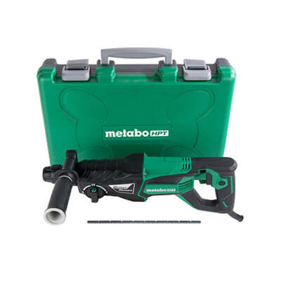 Metabo HPT DH26PF 1'' SDS Plus 3 Mode Corded Lightweight Rotary Hammer w/ Case