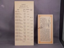 Sheaffer Vintage l954 Complete Price List and 25---1945 Product Guarantee