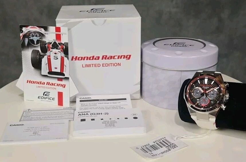 Honda Racing LIMITED EDITION EQS-800HR-1ADR Casio EDIFICE Honda Racing LIMITED EDITION EQS-800HR-1ADR Casio EDIFICE