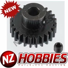 Robinson Racing 8624 Extra Hard 24 Tooth Blackened Steel 32P Pinion, 5mm