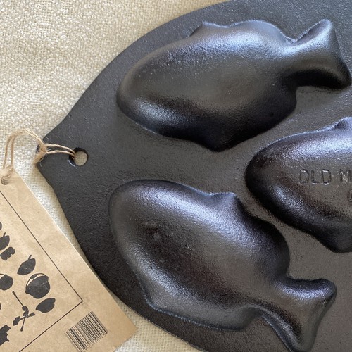 Old Mountain 10145 campfire-cookware,Cast Iron Fish Pan Black NEW! - Picture 12 of 12