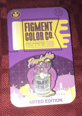 Disney Parks 2020 EPCOT Festival of the Arts Passholder Pin NEW