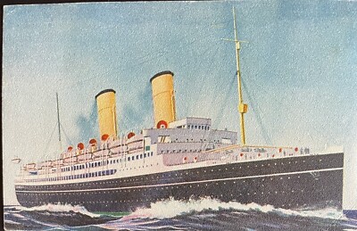 Postkarte - Canad. Pacif Ships - Empress of France, auf dem Schiff 9/1926 gesch.