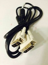 NEW DVI Male to Male LCD MONITOR CABLE 6ft 18  1 Pin 6 foot HP Dell