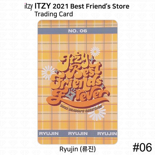 ITZY 2021 Best Friend's Store Official MD Trading Card Photocard & Sticker KPOP - Picture 57 of 117