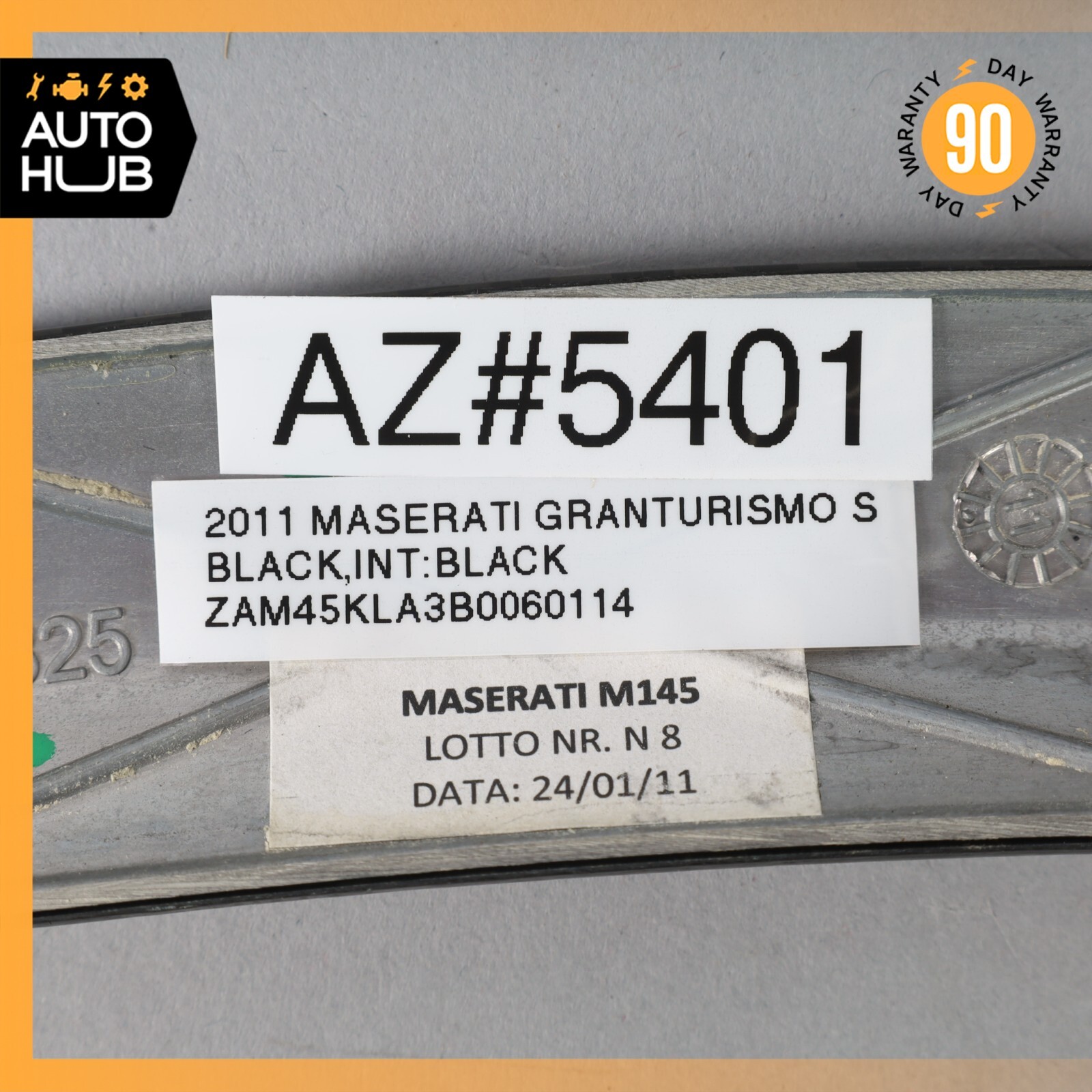 Maserati GranTurismo M145 S MC Line Rear Right Side Door Panel Trim Carbon 61k