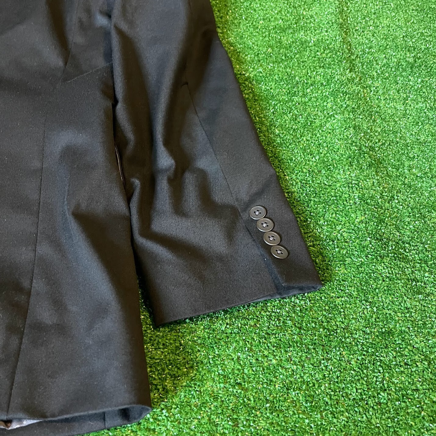 Chaps Single Breasted 2 Button Notch Lapel Classi… - image 7