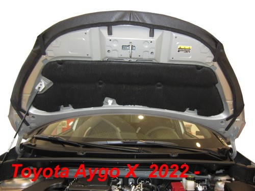 Sujetador de coche para Toyota Aygo x año a partir de 2022 protección contra impactos de piedras sujetador capó tuning - Imagen 4 de 4