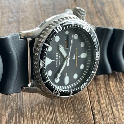 電池交換済　セイコー　希少輸出仕様ダイバー　5H26-7A10 Seiko Rare Diver 5H26-7A10 | eBay