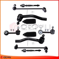 Set Of 10 For 2007-2013 Nissan Altima Front Rear Tie Rod End Sway Bar End Link