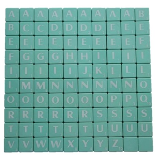 Plástico Letra Alfabeto Palabra Juego Piedras Educativo Play Iq Juego, Manualidades - Imagen 10 de 22