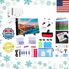 A4 Light Pad 5D Art Supplies Diamond Painting Cross Stitch Tools Accessories Kit