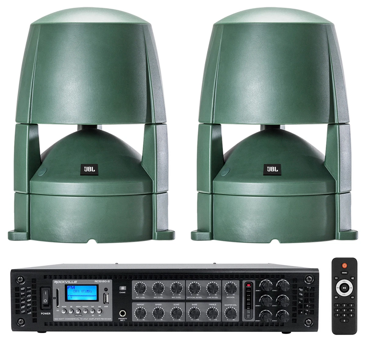 2 JBL CONTROL 88M 8