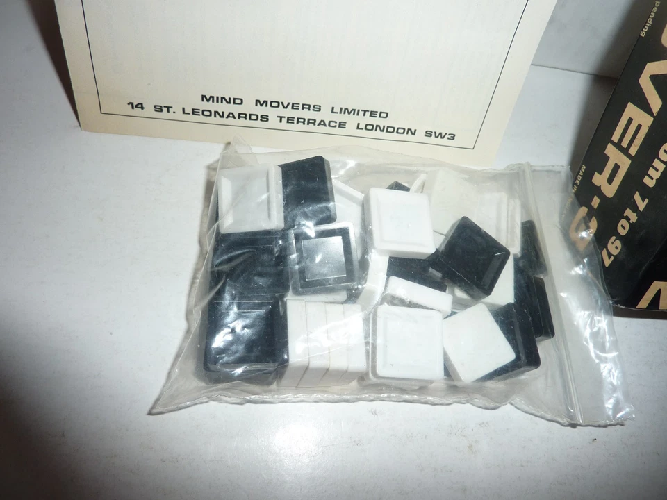 VINTAGE Mini Mind Mover-3 Boardgame 1974 UK Word Game In Box - Image 4 of 4