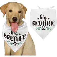 1pc Polyester Dog's Kerchief Triangle Pet's Bandana Word 285x570mm