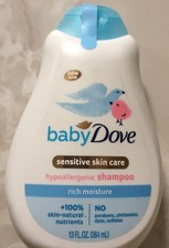 Dove Baby Shampoo Rich Moisture Sensitive Skin Care 13 fl oz