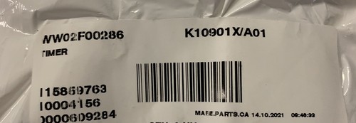 GE (G.E.) Genuine OEM WW02F00286 Dryer Timer - Picture 4 of 4