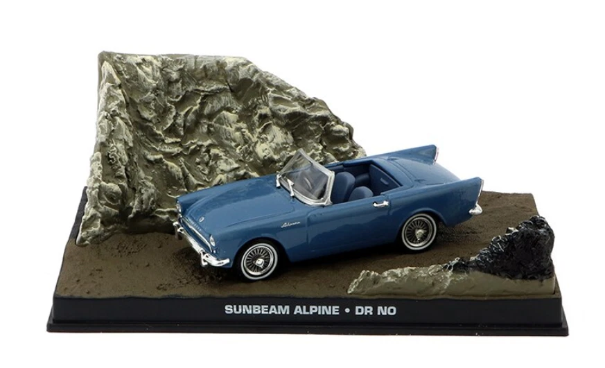1:43 James Bond 007 Dr. NO Sunbeam Alpine 1962 Car Model Alloy Metal Diecast - Image 2 of 4
