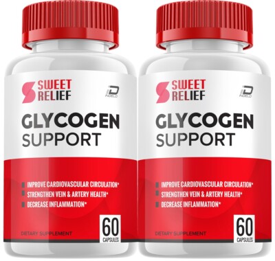 (2 Pack) Sweet Relief Glycogen Support Capsules - SweetRelief Optimizer 