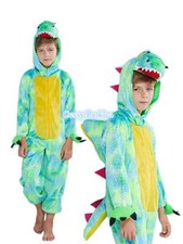 U-D5 Child Dorothy The Dinosaur Kids Animal Book Week Costume
