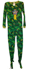 DINOSAUR T REX TODDLER BOYS ONE PIECE LONG SLEEVE FOOTED SLEEPWEAR PAJAMAS NW 5T