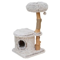 Europet Bernina Kratzbaum Manila Beige 80X40Cm FüR Katzen Mit Spielball