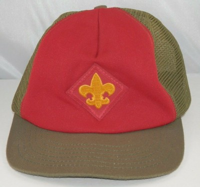BSA Hat Red Green Snapback Mesh M/L 