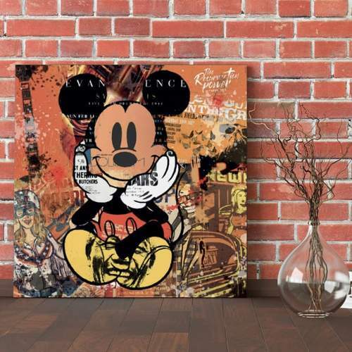 Pop Art Comic Hero | Lienzo | Decoración | XXL | Impresión artística | Street Art