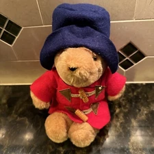 Paddington Bear Plush Vintage '70's Sears 9" Stuffed Animal Toy Collectible