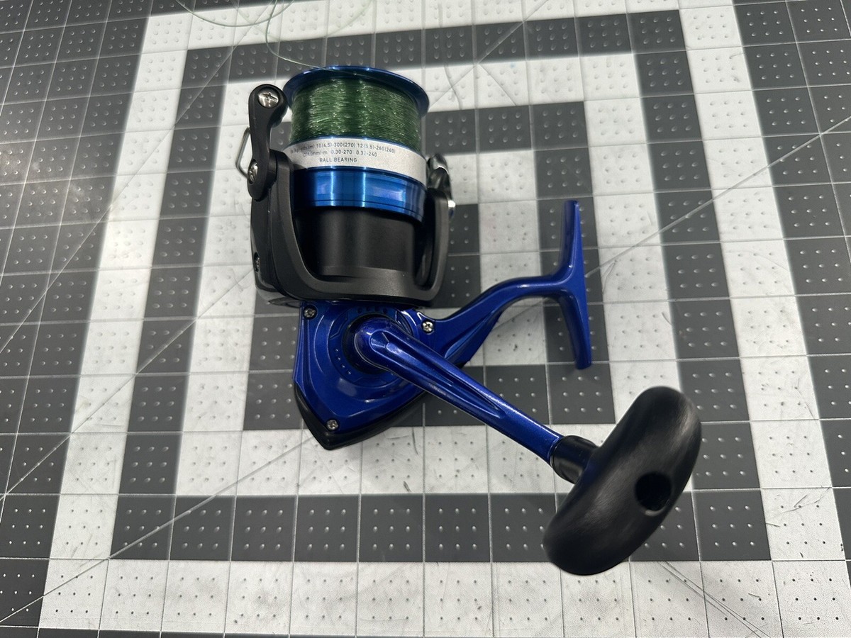鯉江良二 DAIWA PRESS VIEWING ROOM10 Daiwa Samurai 4000B 4000 B Spinning Fishing Reel Blue | eBay