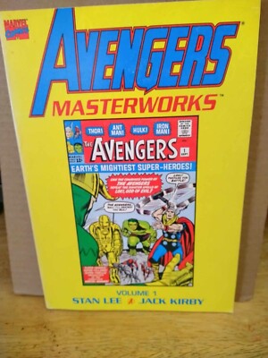 Marvel Masterworks AVENGERS Volume 1 Trade paperbacks Graphic Novel Marvel Comic